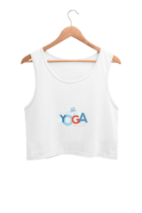 Yoga OM Women's Crop Tank Top its clover