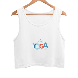 Yoga OM Women's Crop Tank Top its clover