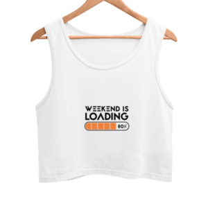 Weekend Women's Crop Tank Top its clover