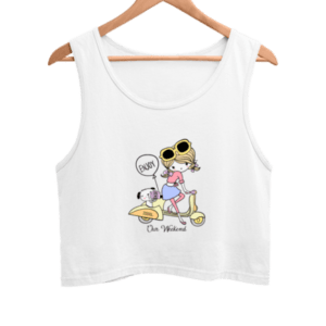 Weekend Mode Women's Crop Tank Top