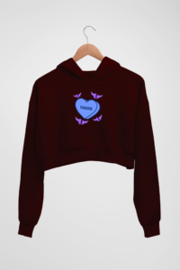 Taken Women's Crop Hoodie - Its Clover
