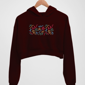 Style Women's Crop Hoodie - Its Clover