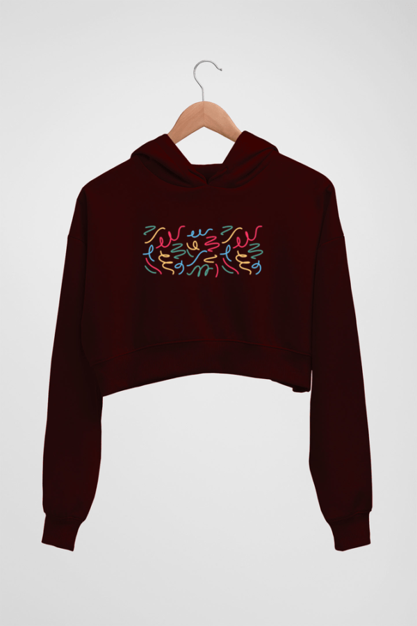 Style Women's Crop Hoodie - Its Clover
