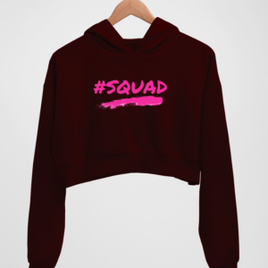 Squad Women's Crop Hoodie - Its Clover