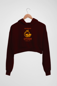 Other Half Women's Crop Hoodie - Its Clover