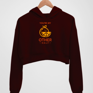 Other Half Women's Crop Hoodie - Its Clover
