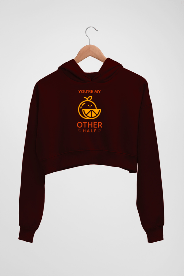Other Half Women's Crop Hoodie - Its Clover