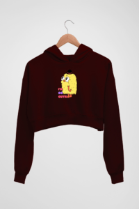 Cute Women's Crop Hoodie - Its Clover
