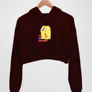 Cute Women's Crop Hoodie - Its Clover