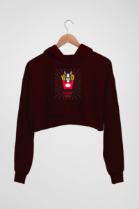 Fries Women's Crop Hoodie - Its Clover