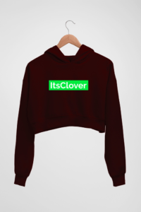 itsClover Women's Crop Hoodie - Its Clover