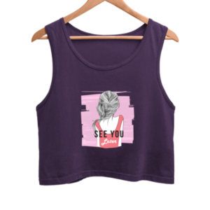 See You Style Women's Crop Tank Top