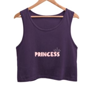 Princess Women's Crop Tank Top its clover
