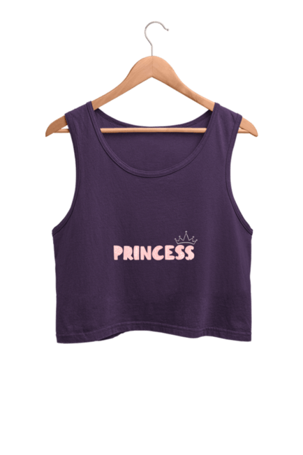Princess Women's Crop Tank Top its clover