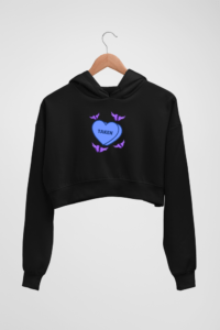 Taken Women's Crop Hoodie - Its Clover