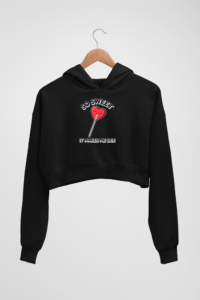 Love Women's Crop Hoodie - Its Clover