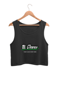 its Clover Style Women's Crop Tank Top