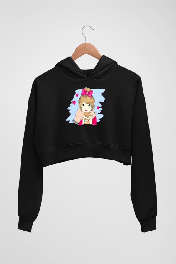 Girl style Women's Crop Hoodie - Its Clover