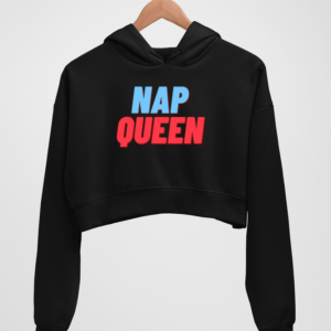 Nap Queen Women's Crop Hoodie - Its Clover