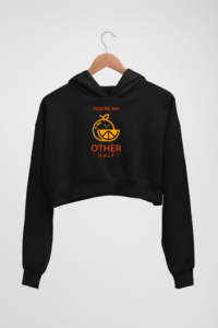 Other Half Women's Crop Hoodie - Its Clover