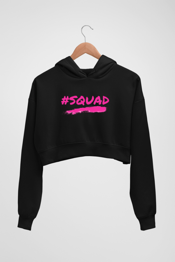 Squad Women's Crop Hoodie - Its Clover