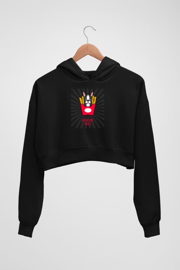 Fries Women's Crop Hoodie - Its Clover