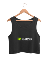 its Clover Women's Crop Tank Top