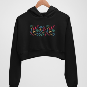 Style Women's Crop Hoodie - Its Clover
