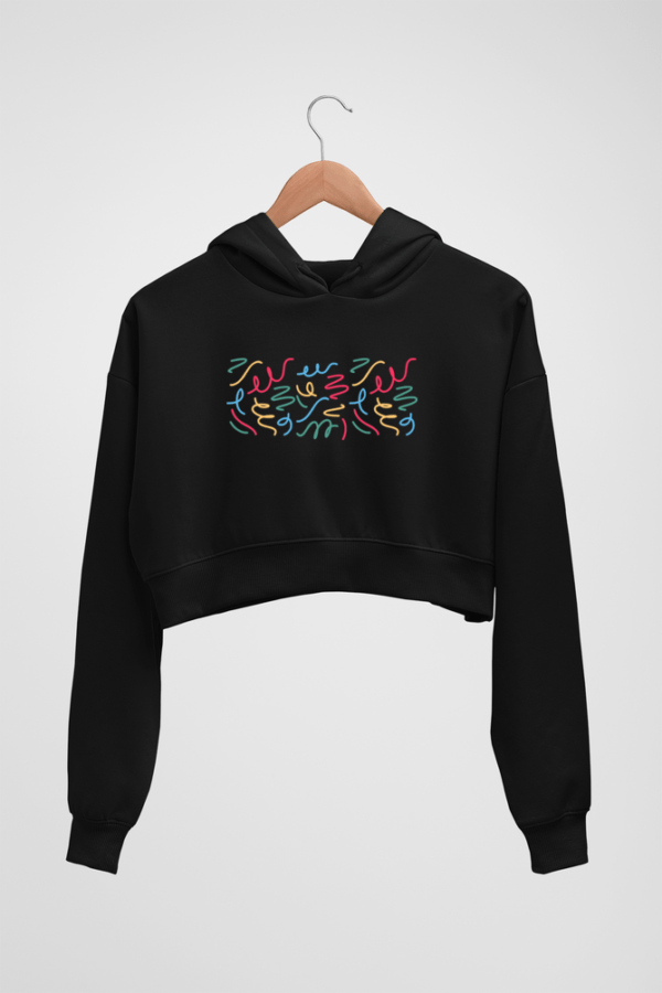 Style Women's Crop Hoodie - Its Clover