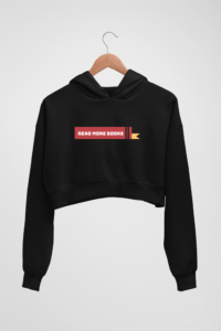 Read More Books Women's Crop Hoodie - Its Clover