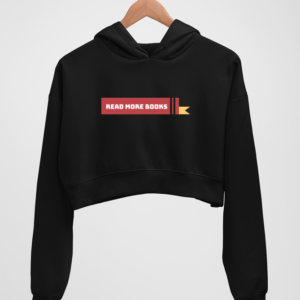 Read More Books Women's Crop Hoodie - Its Clover