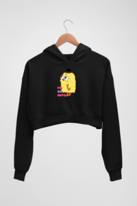 Cute Women's Crop Hoodie - Its Clover