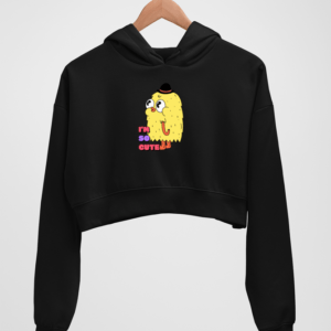 Cute Women's Crop Hoodie - Its Clover