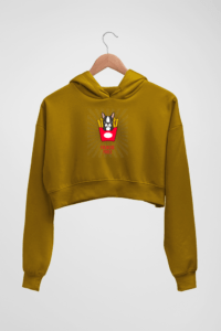Fries Women's Crop Hoodie - Its Clover