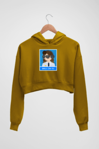 Flyers Women's Crop Hoodie - Its Clover