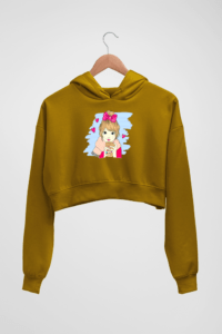 Girl style Women's Crop Hoodie - Its Clover