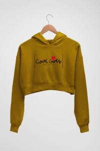 Cool Girls Women's Crop Hoodie - Its Clover
