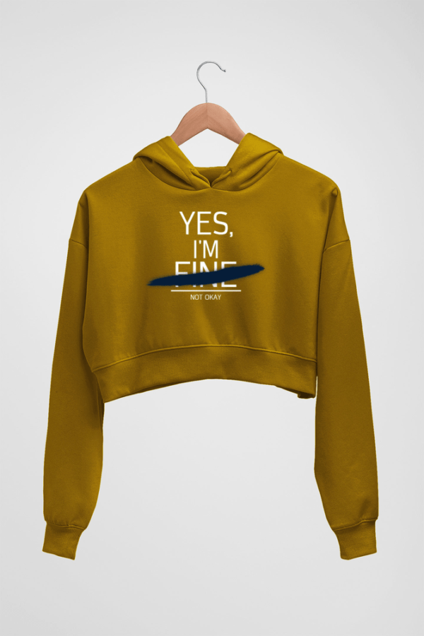 Quote Women's Crop Hoodie - Its Clover