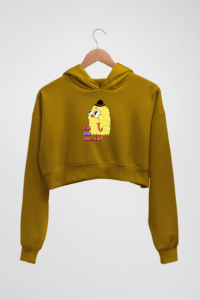 Cute Women's Crop Hoodie - Its Clover
