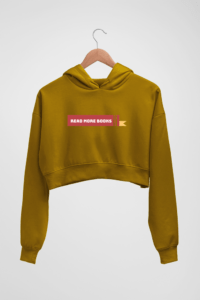 Read More Books Women's Crop Hoodie - Its Clover