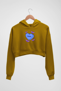 Taken Women's Crop Hoodie - Its Clover