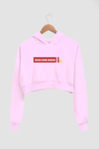 Read More Books Women's Crop Hoodie - Its Clover