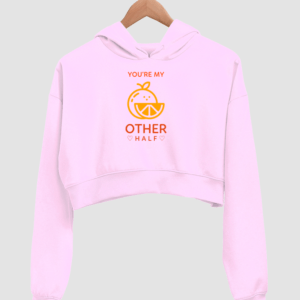Other Half Women's Crop Hoodie - Its Clover