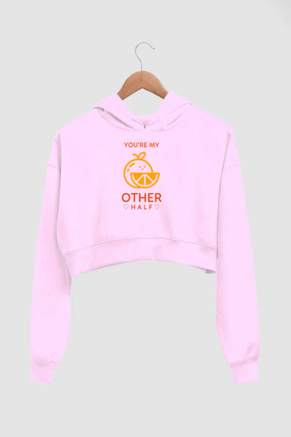 Other Half Women's Crop Hoodie - Its Clover
