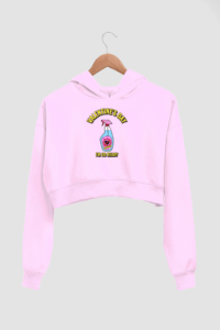 Valentine Women's Crop Hoodie - Its Clover