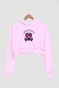 Valentine alert Women's Crop Hoodie - Its Clover