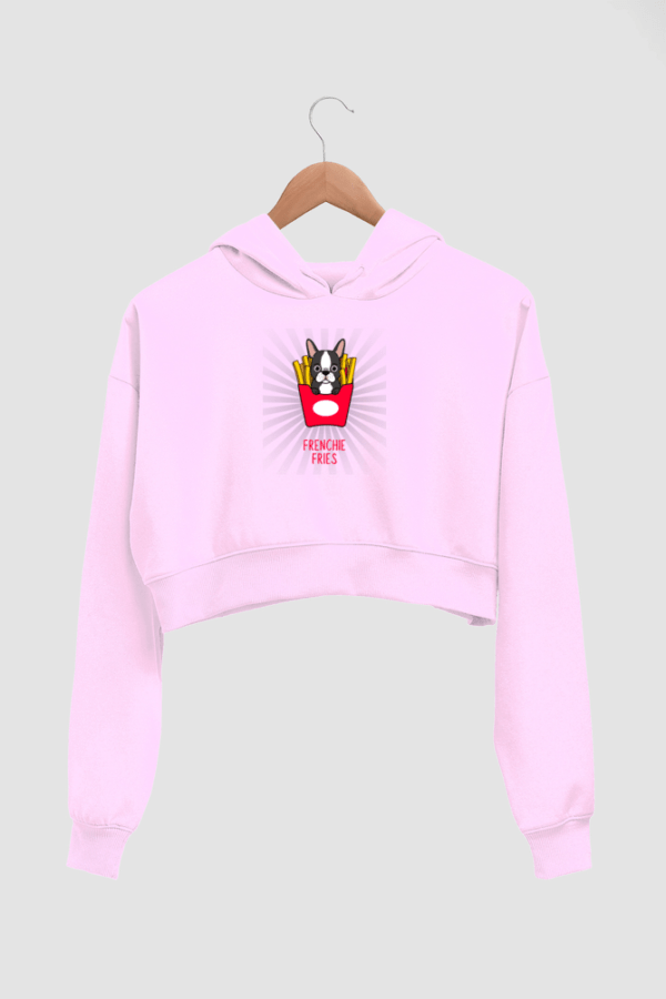 Fries Women's Crop Hoodie - Its Clover