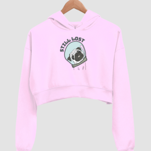 Still Lost Women's Crop Hoodie - Its Clover