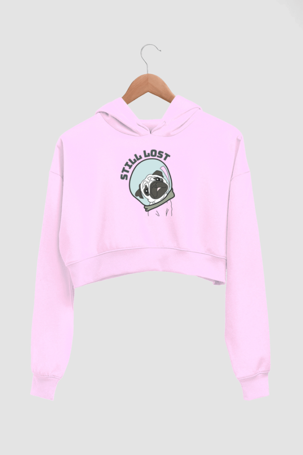 Still Lost Women's Crop Hoodie - Its Clover