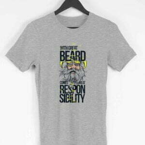 Beard Quote Men's Round Neck Half Sleeve T-shirt - Its Clover